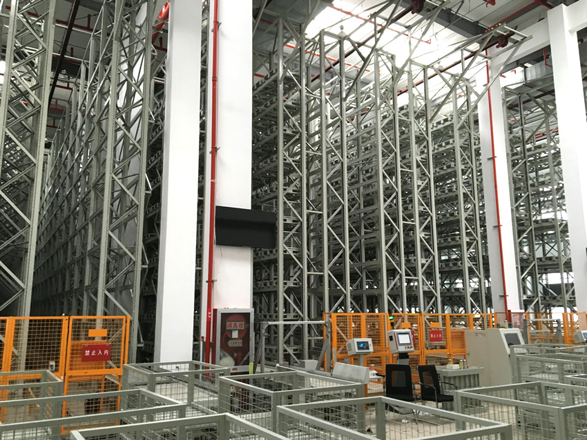 Suzhou Metro AS/RS warehouse racking system case