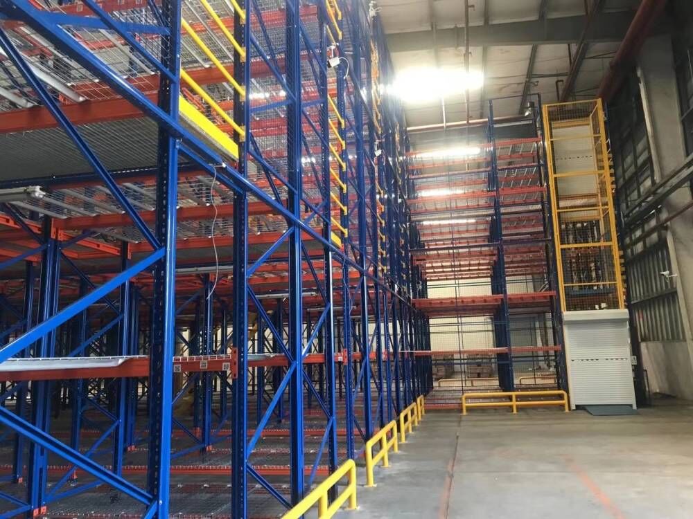 Mercedes-Benz Australia Logistics Center Warehouse Mezzanine racking Successfully Installed and Accepted